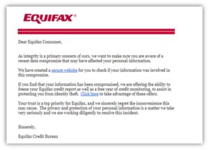 Hurry ! Equifax breach settlement emails are real